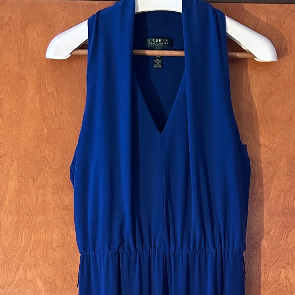 Ralph Lauren Maxi Dress - royal blue